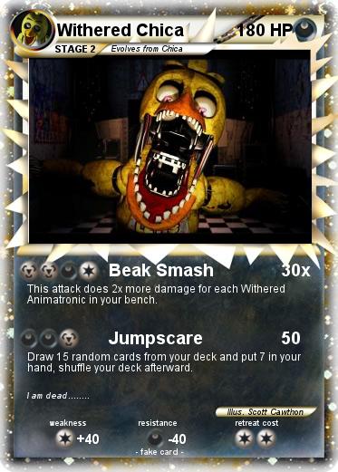 Pokemon Withered Chica