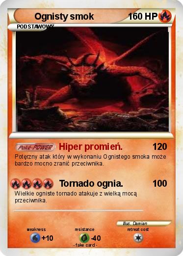 Pokemon Ognisty smok