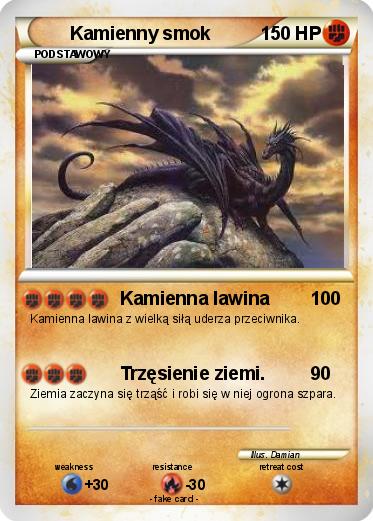 Pokemon Kamienny smok