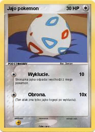 Pokemon Jajo pokemon