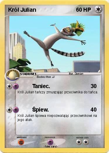 Pokemon Król Julian