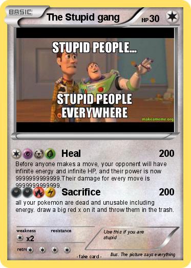 Pokemon The Stupid gang