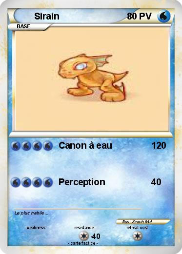 Pokemon Sirain