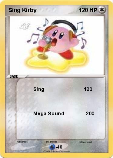 Pokemon Sing Kirby