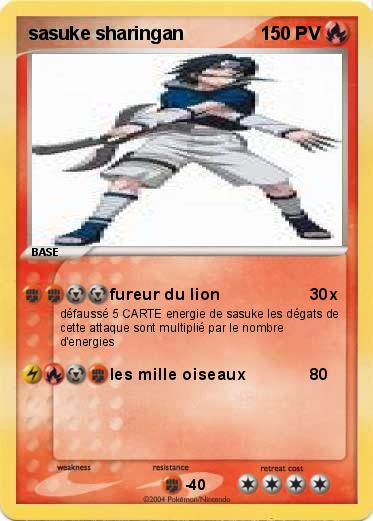 Pokemon sasuke sharingan