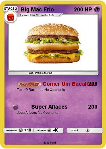 Pokemon Big Mac Frio