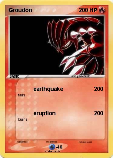 Pokemon Groudon