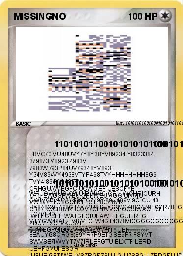 Pokemon MISSINGNO
