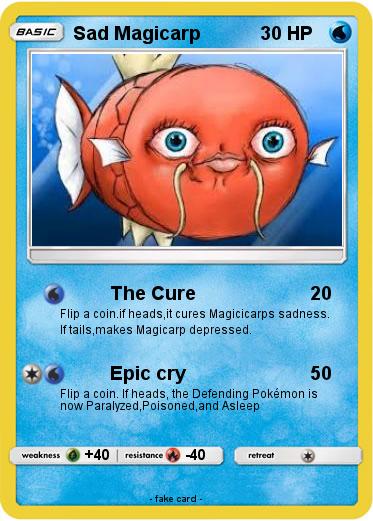 Pokemon Sad Magicarp