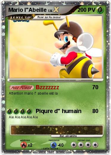 Pokemon Mario l"Abeille