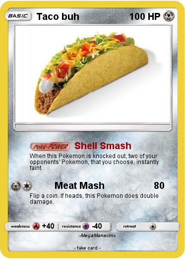 Pokemon Taco buh