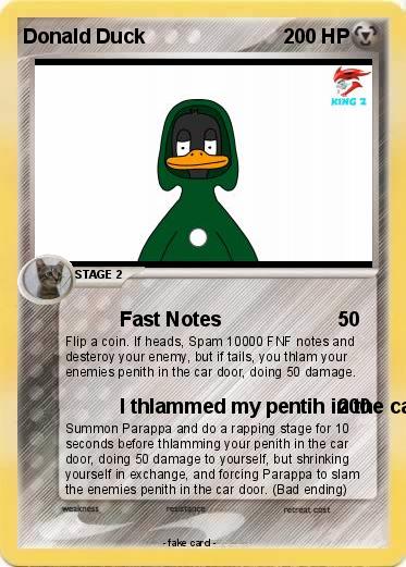 Pokemon Donald Duck