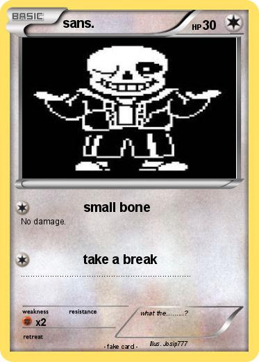 Pokemon sans.