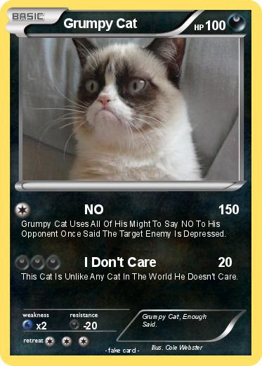 Pokemon Grumpy Cat