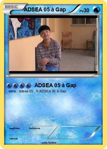 Pokemon ADSEA 05 à Gap