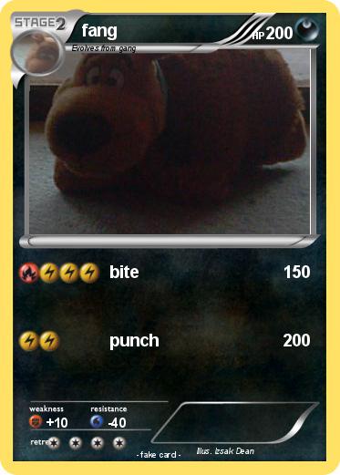 Pokemon fang