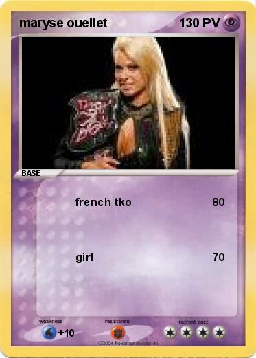Pokemon maryse ouellet