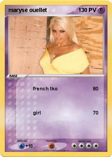 Pokemon maryse ouellet