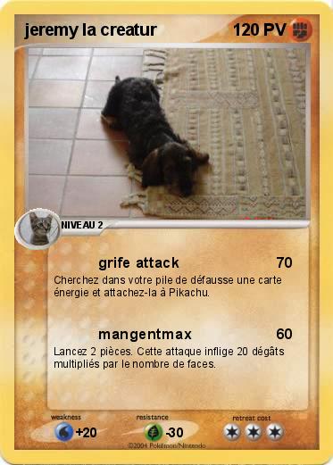 Pokemon jeremy la creatur