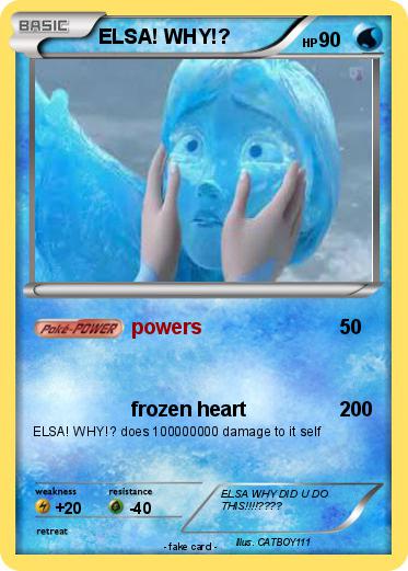 Pokemon ELSA! WHY!?