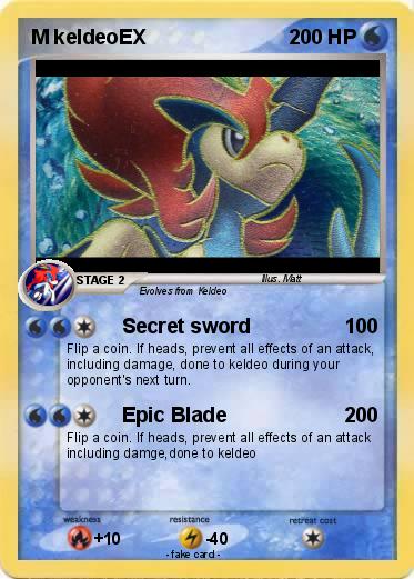 Pokemon M keldeoEX