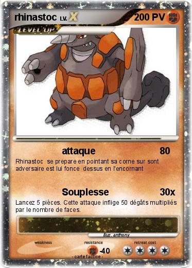 Pokemon rhinastoc
