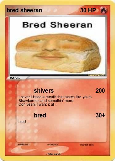 Pokemon bred sheeran