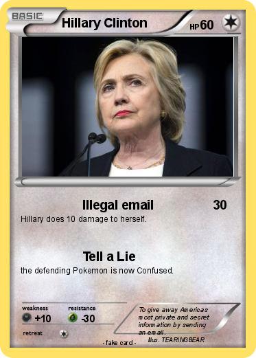 Pokemon Hillary Clinton