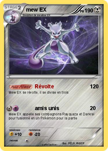 Pokemon mew EX