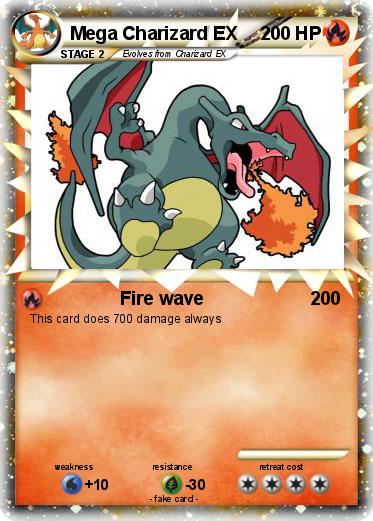 Pokemon Mega Charizard EX