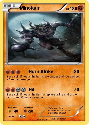 Pokemon Minotaur
