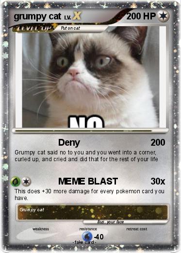Pokemon grumpy cat