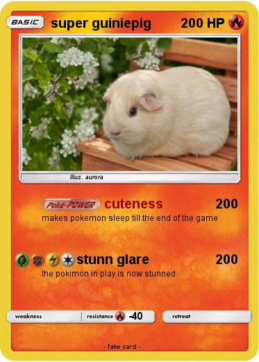 Pokemon super guiniepig