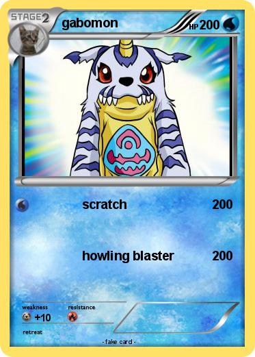 Pokemon gabomon