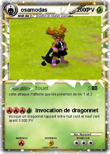 Pokemon osamodas                         0