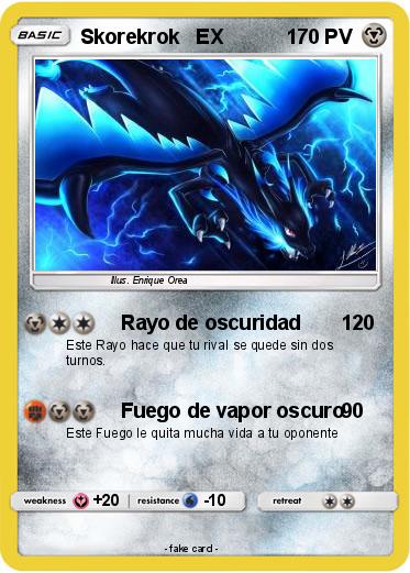 Pokemon Skorekrok   EX