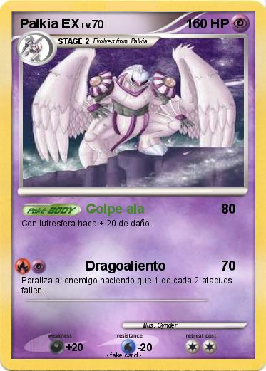 Pokemon Palkia EX