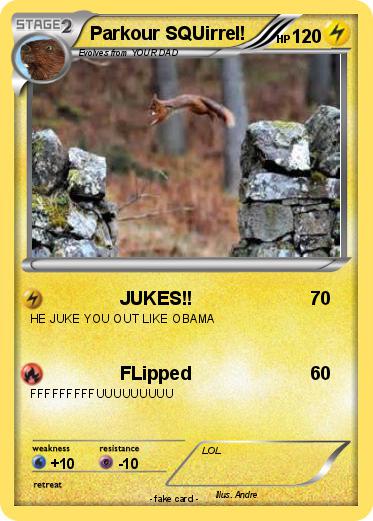 Pokemon Parkour SQUirrel!