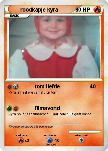 Pokemon roodkapje kyra