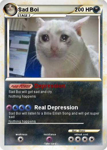 Pokemon Sad Boi