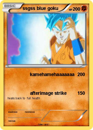 Pokemon ssgss blue goku