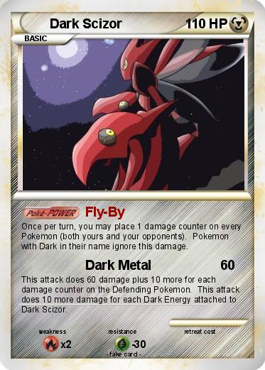 Pokemon Dark Scizor
