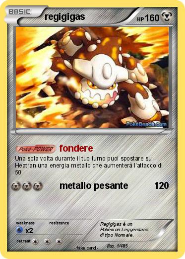 Pokemon regigigas