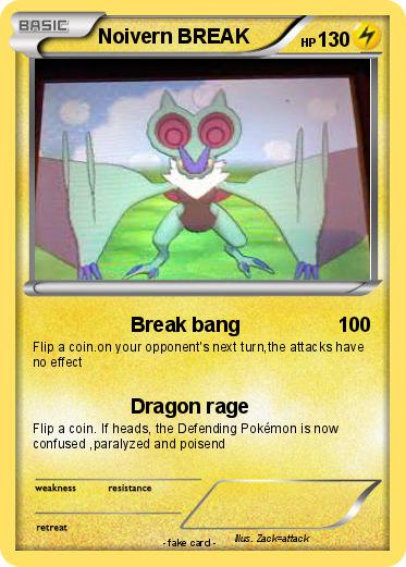 Pokemon Noivern BREAK