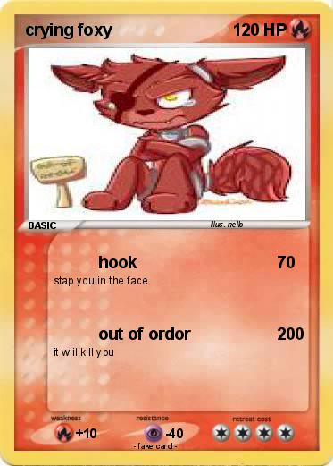 Pokemon crying foxy