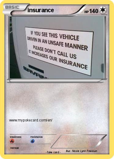 Pokemon insurance