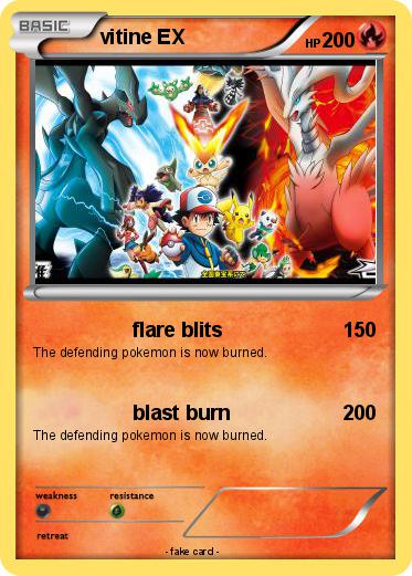 Pokemon vitine EX