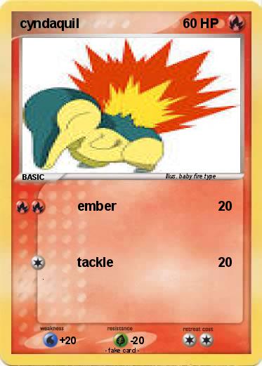 Pokemon cyndaquil