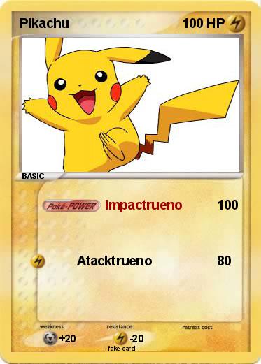 Pokemon Pikachu