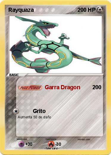 Pokemon Rayquaza